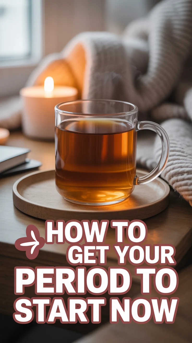 🩸 How To Get Your Period To Start Now