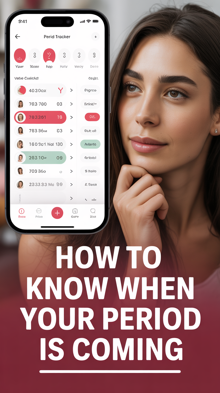 🩸 How To Know When Your Period Is Coming