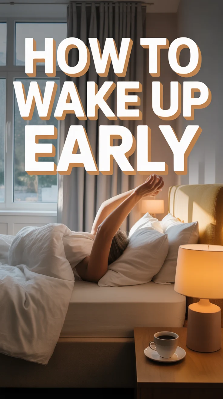 ☀️ How To Wake Up Early