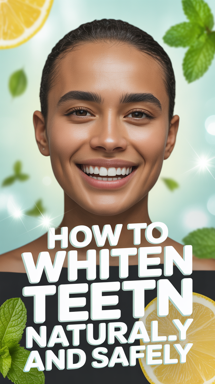 ✨ How To Whiten Teeth Naturally and Safely