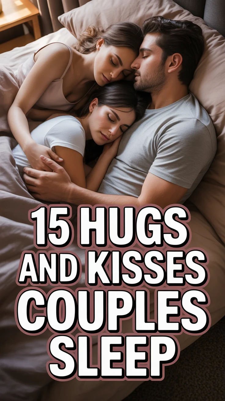 😴 15 Hugs And Kisses Couples Sleep