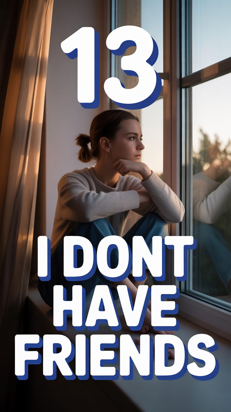 🌟 13 I Dont Have Friends