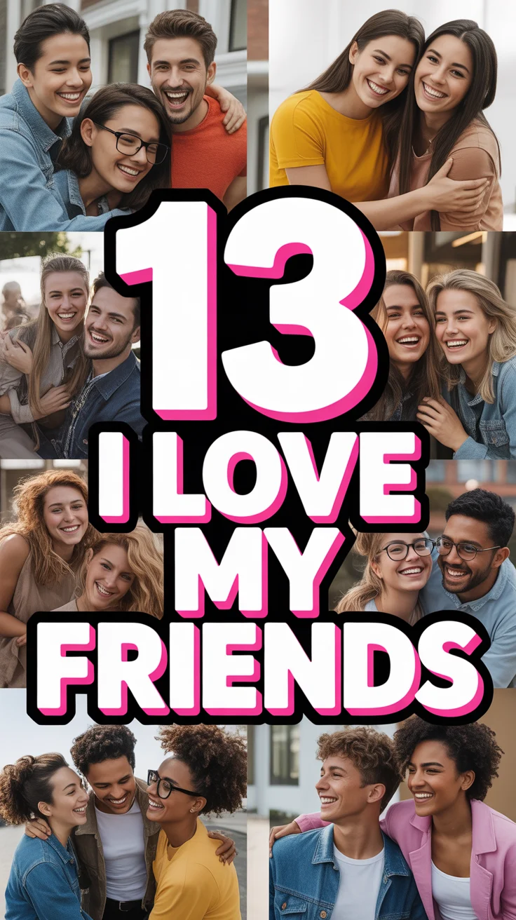 💖 13 I Love My Friends