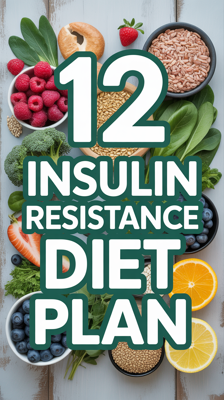 🌱 12 Insulin Resistance Diet Plan