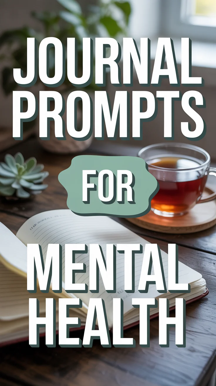 Journal Prompts For Mental Health