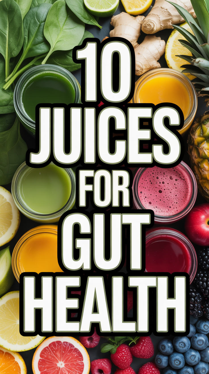 🌱 10 Juices For Gut Health