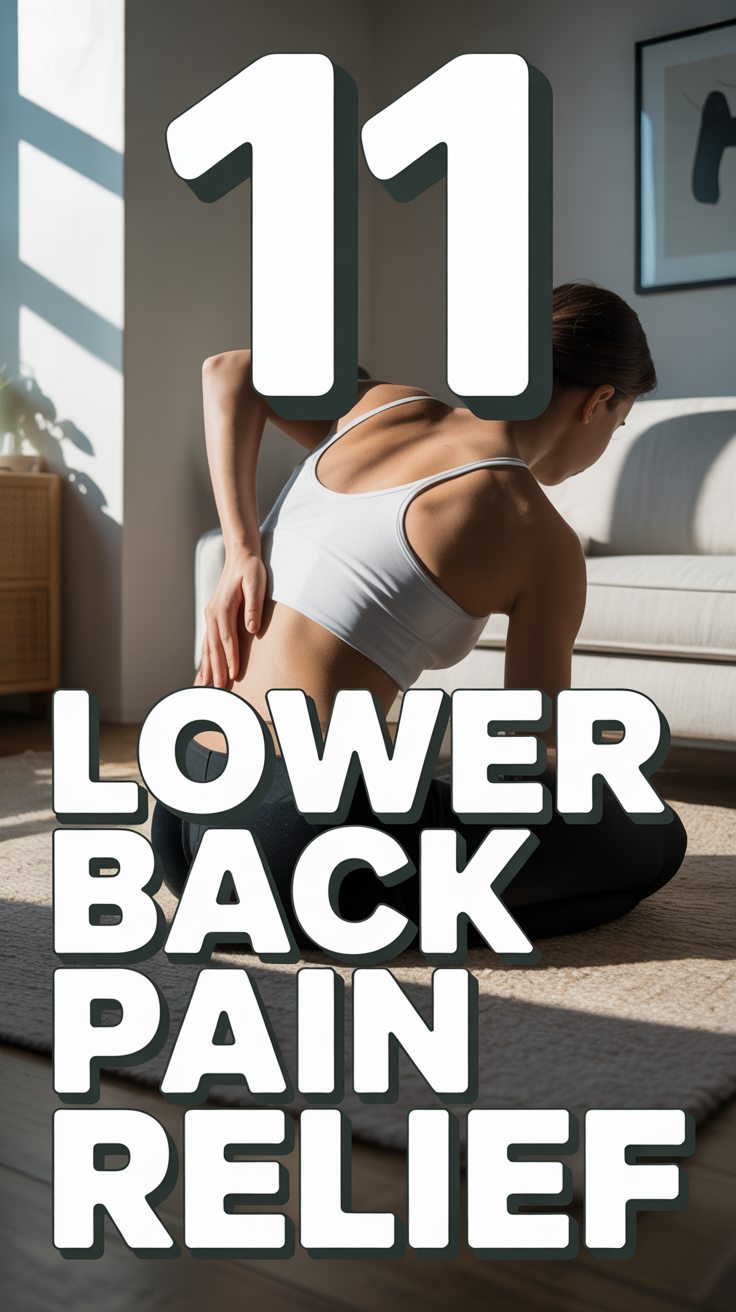 💪 11 Lower Back Pain Relief