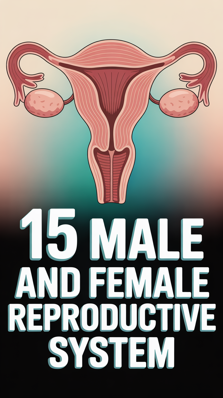 🧬 15 Male And Female Reproductive System
