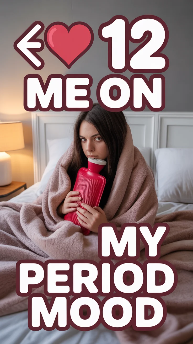 🩸 12 Me On My Period Mood