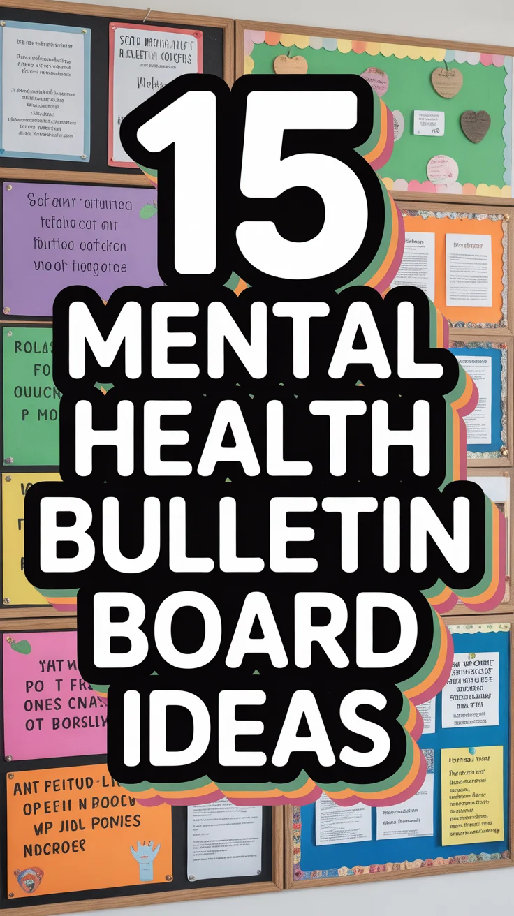 🤔 15 Mental Health Bulletin Board Ideas