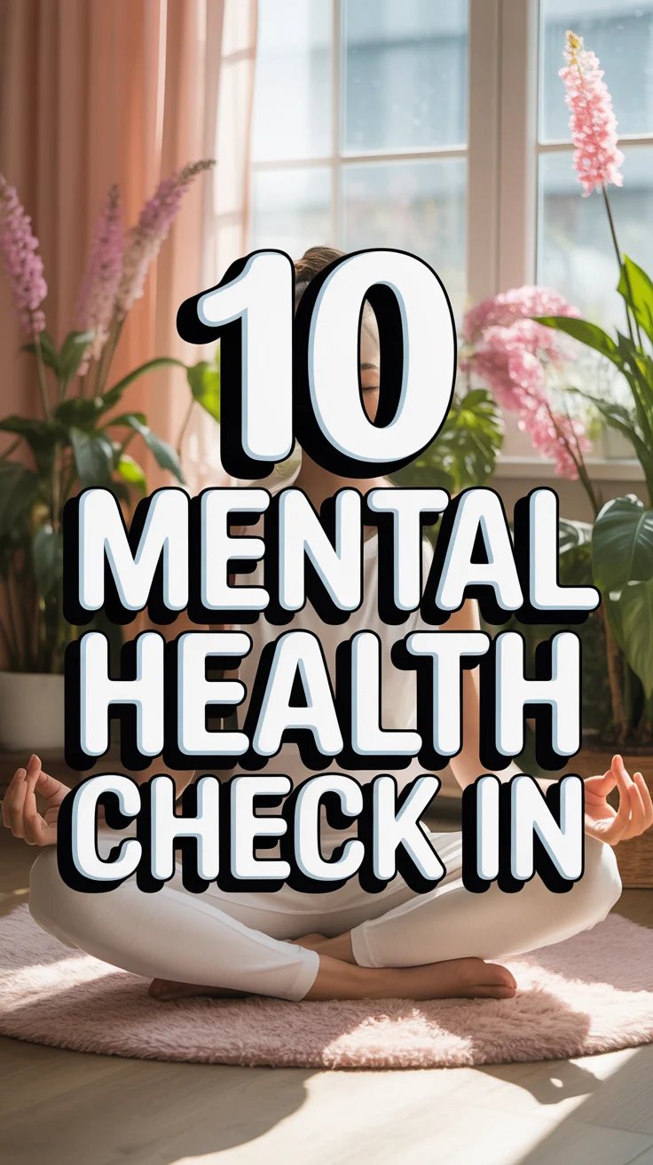 🧠 10 Mental Health Check In