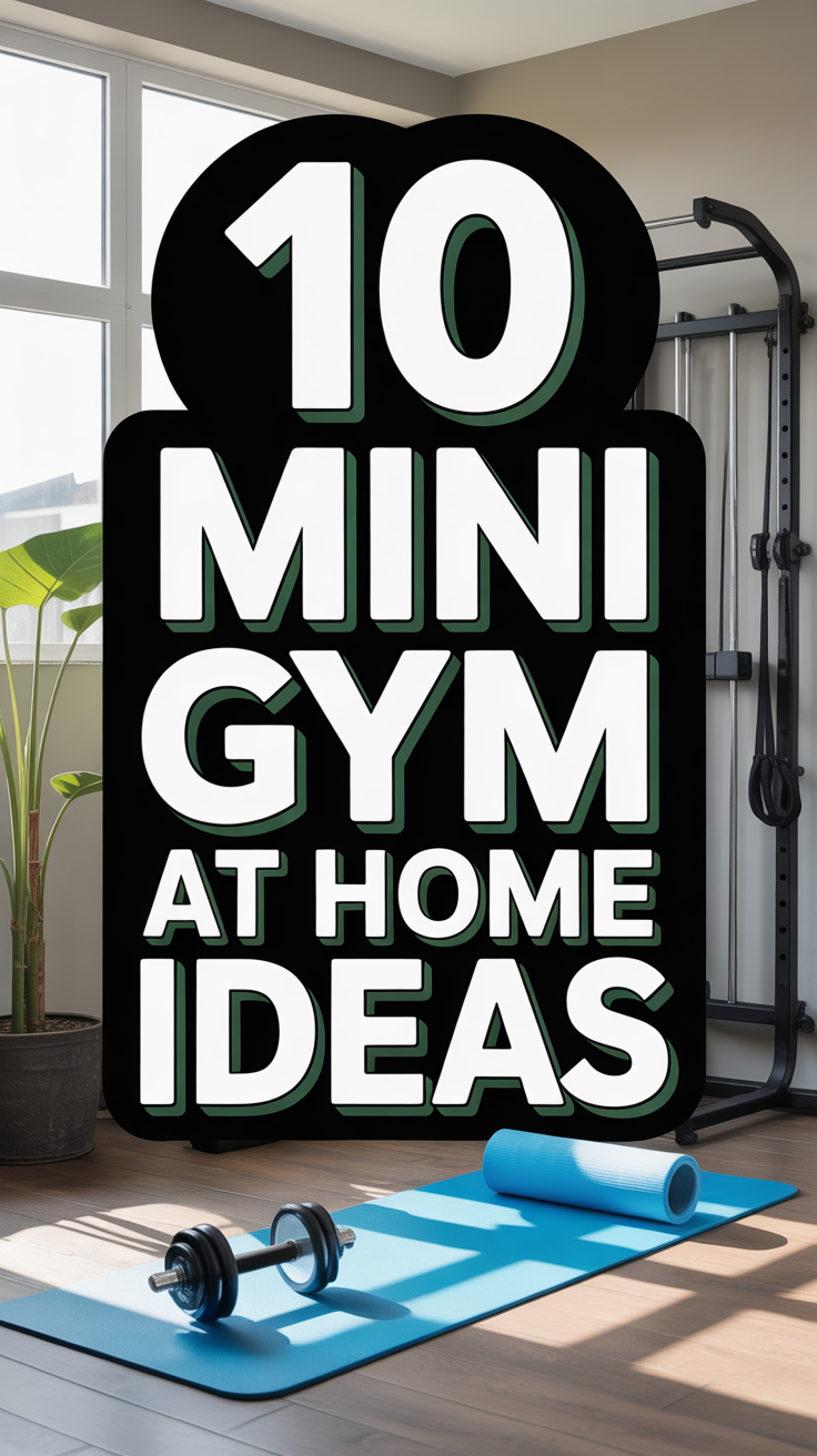 💪 10 Mini Gym At Home Ideas
