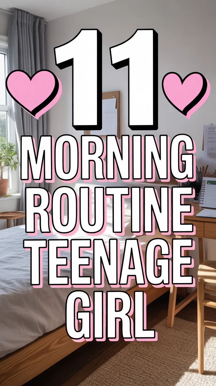 ⏰ 11 Morning Routine Teenage Girl