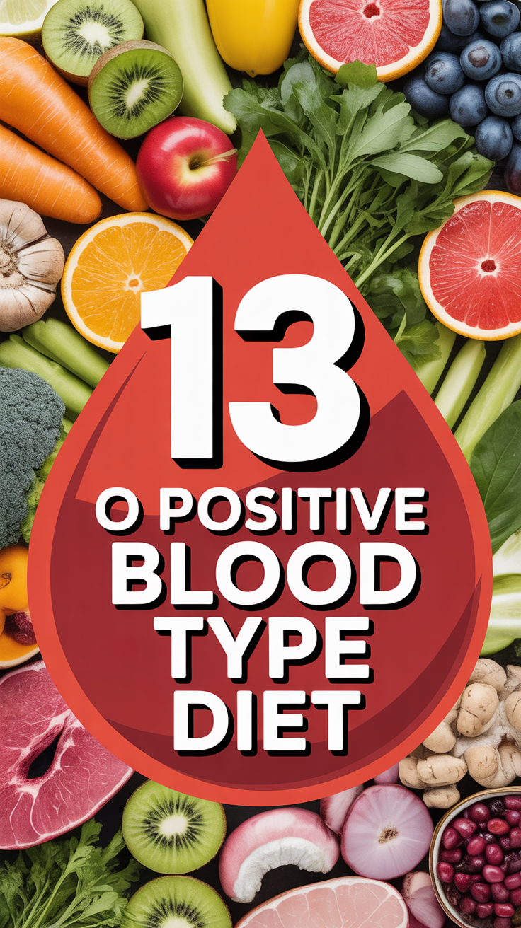 🩸 13 O Positive Blood Type Diet