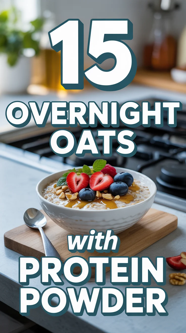 💪 15 Overnight Oats With Protein Powder