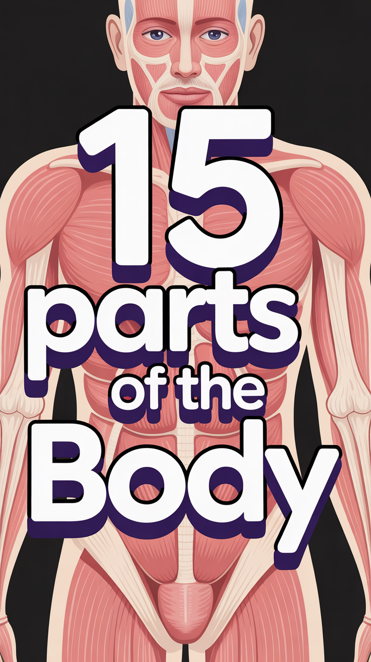 💪 15 Parts Of The Body