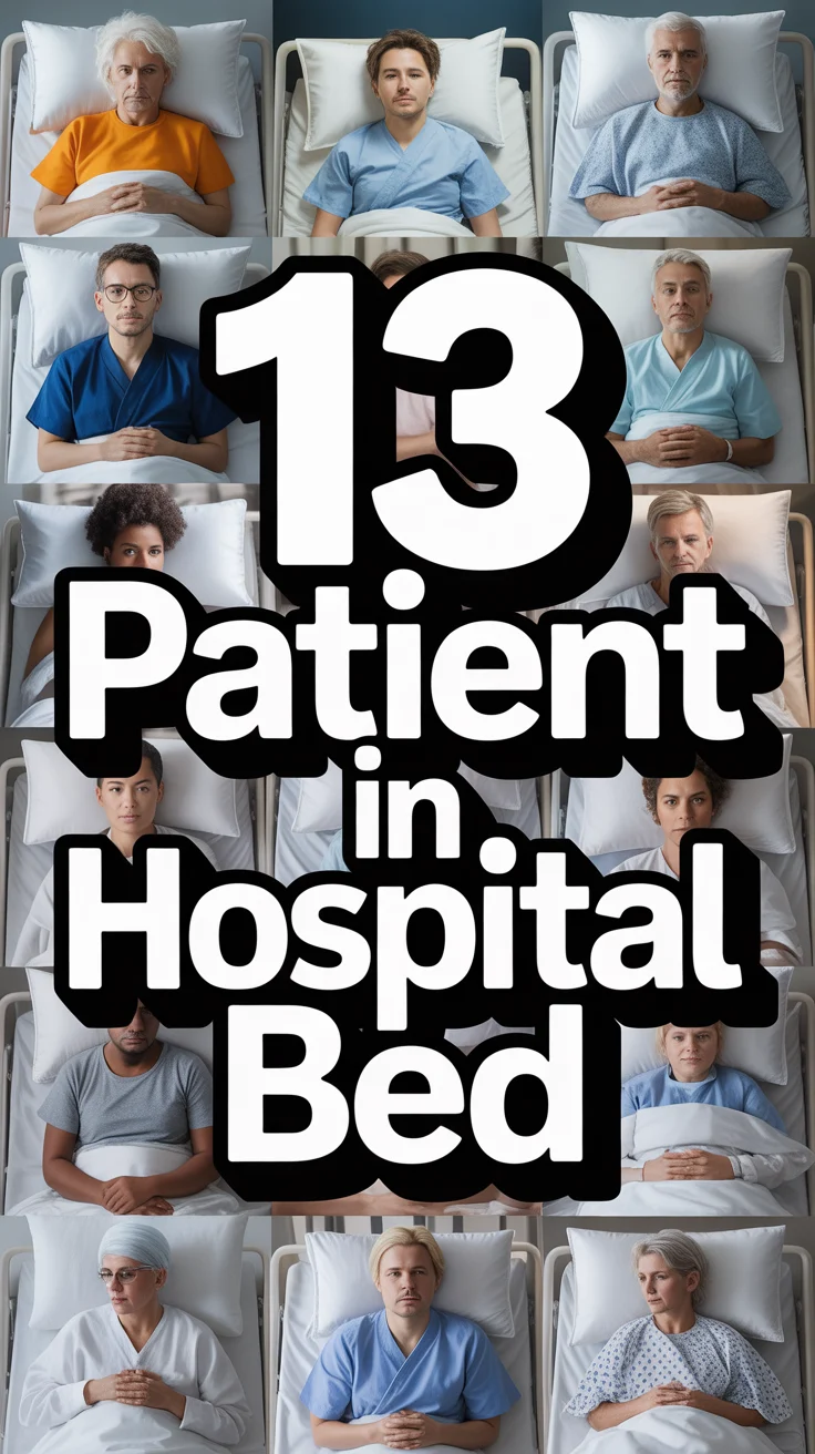 🛌 13 Patient In Hospital Bed