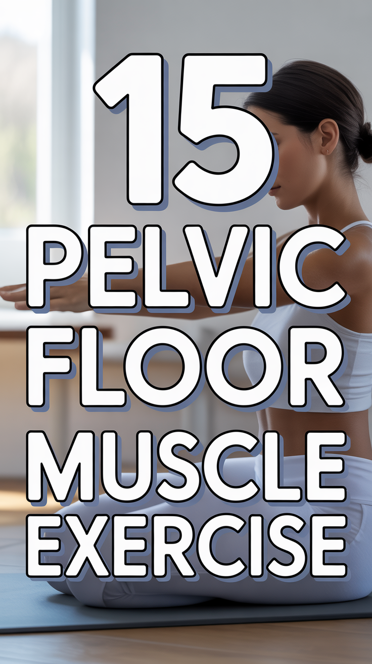 💪 15 Pelvic Floor Muscle Exercise