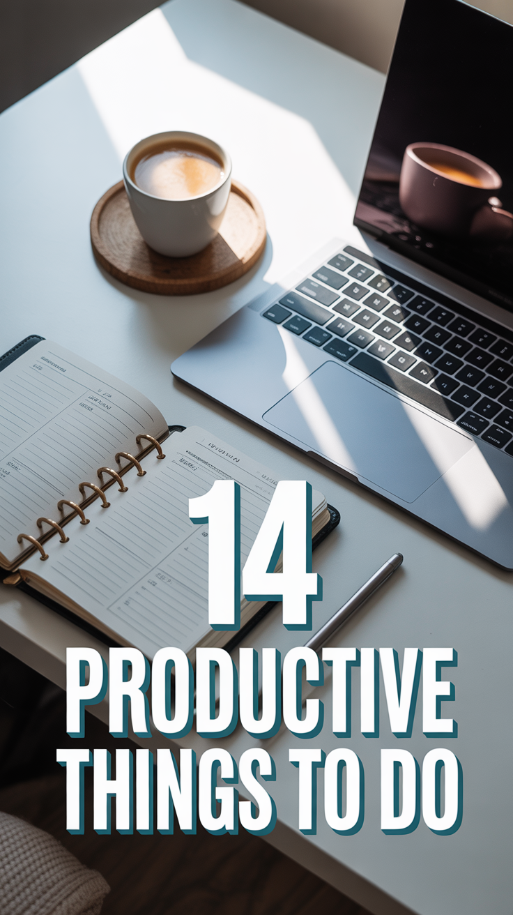 💡 14 Productive Things To Do