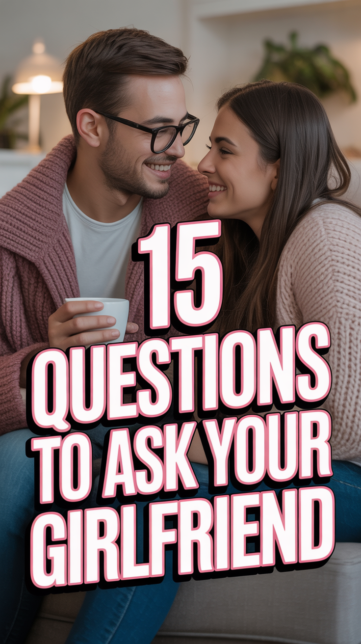 🤔 15 Questions To Ask Your Girlfriend