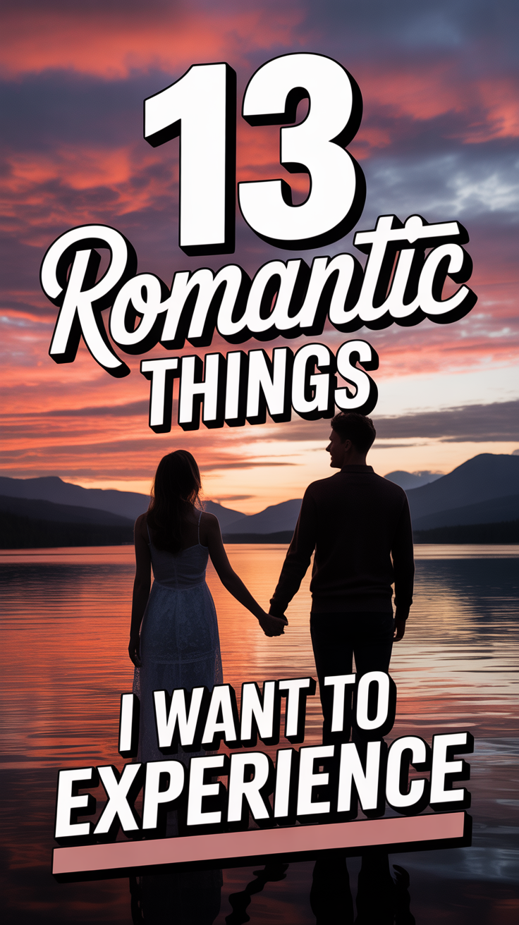 💖 13 Romantic Things I Want To Experience