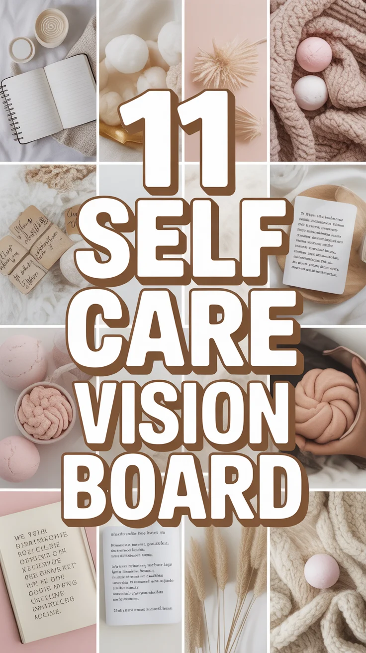 ✨ 11 Self Care Vision Board