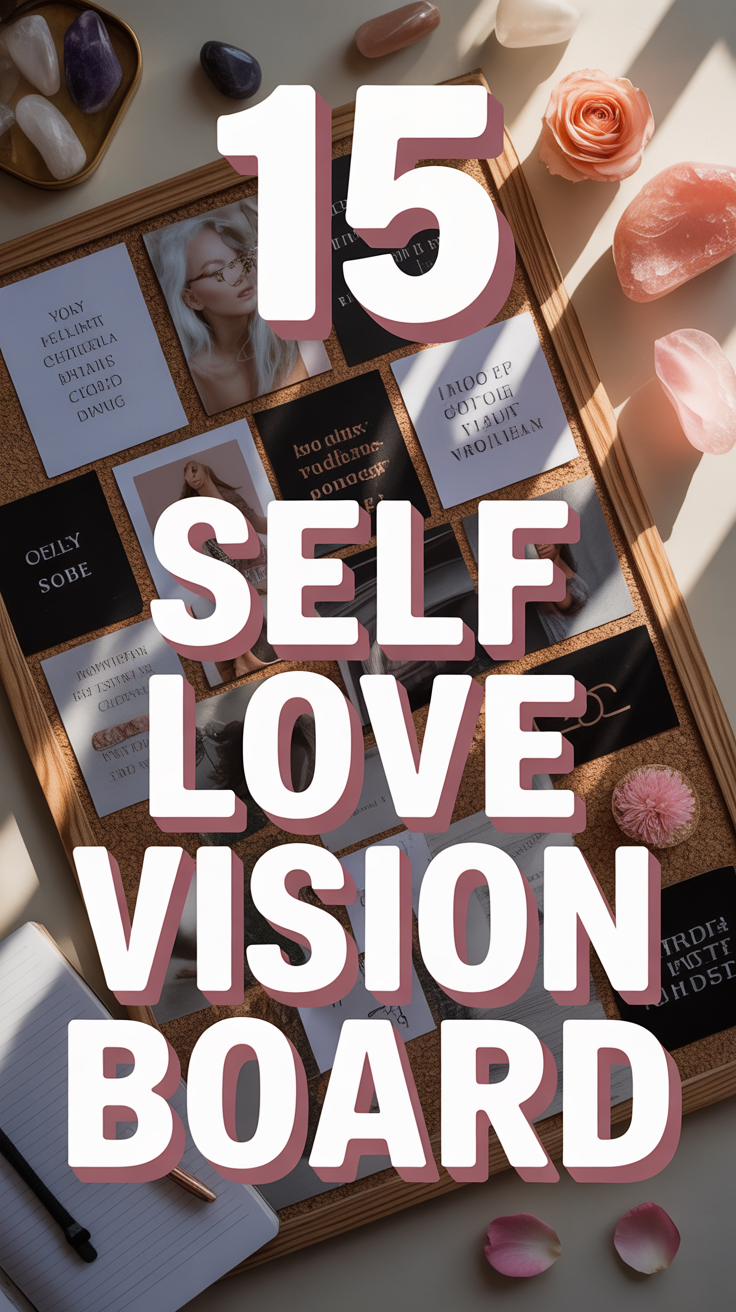 ✨ 15 Self Love Vision Board