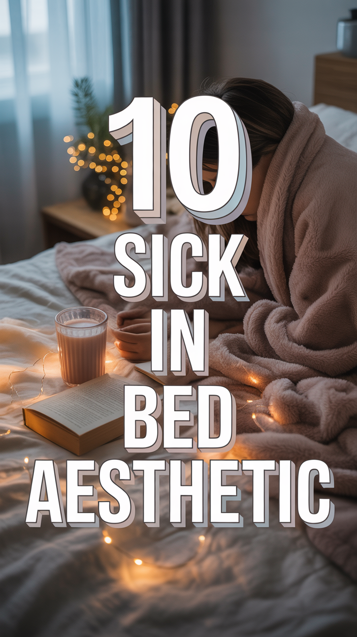 🤒 10 Sick In Bed Aesthetic