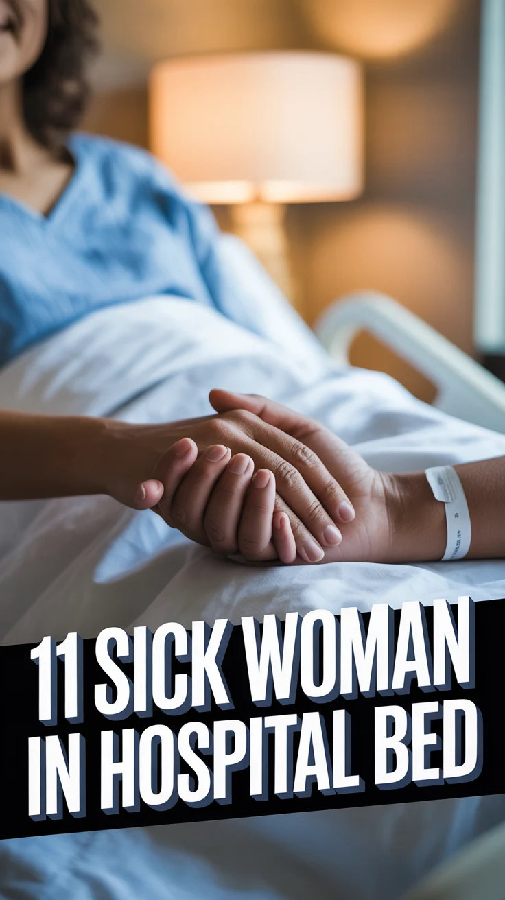 ✨ 11 Sick Woman In Hospital Bed
