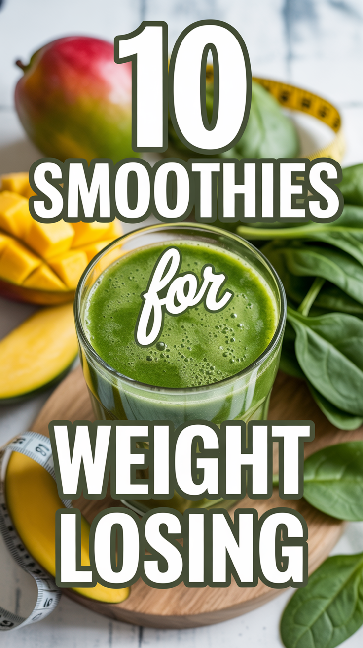 🥭 10 Smoothies For Weight Losing