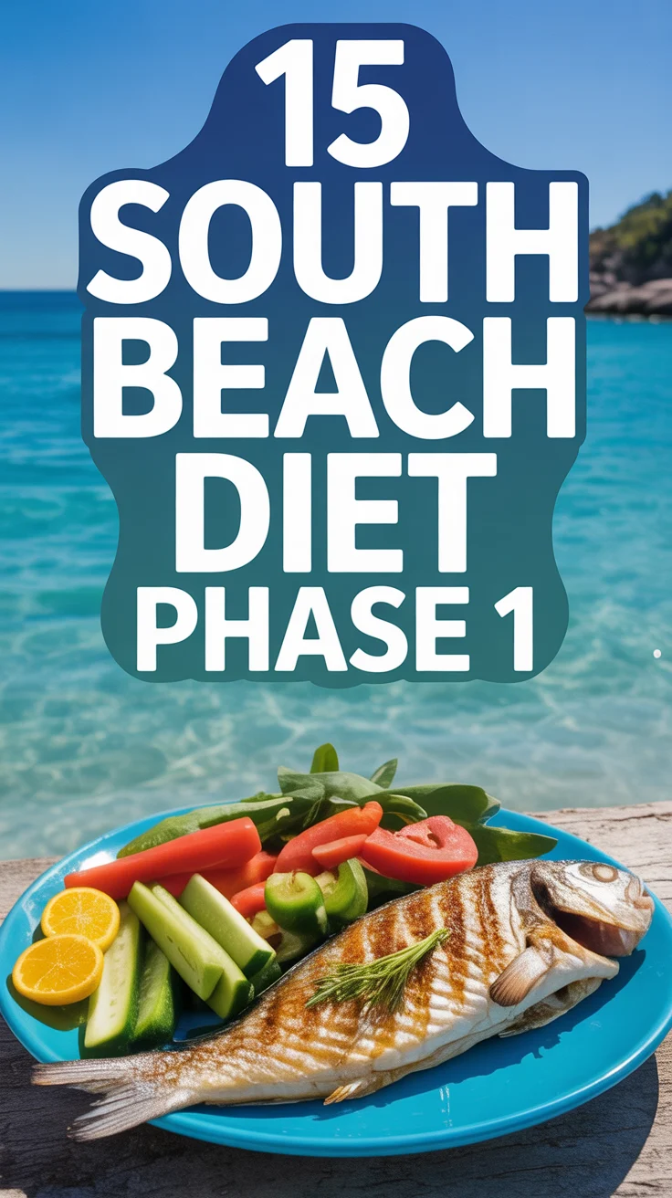 🏖️ 15 South Beach Diet Phase 1