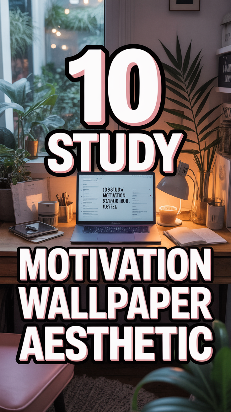 📚 10 Study Motivation Wallpaper Aesthetic
