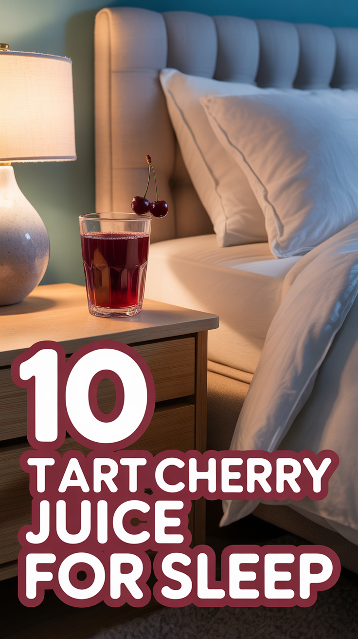 🍒 10 Tart Cherry Juice For Sleep