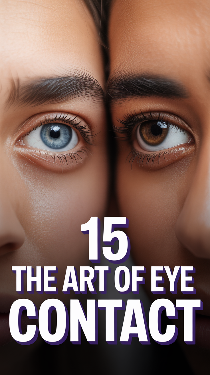 👀 15 The Art Of Eye Contact