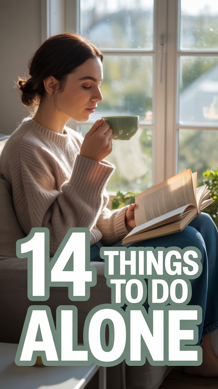 🧘‍♀️ 14 Things To Do Alone