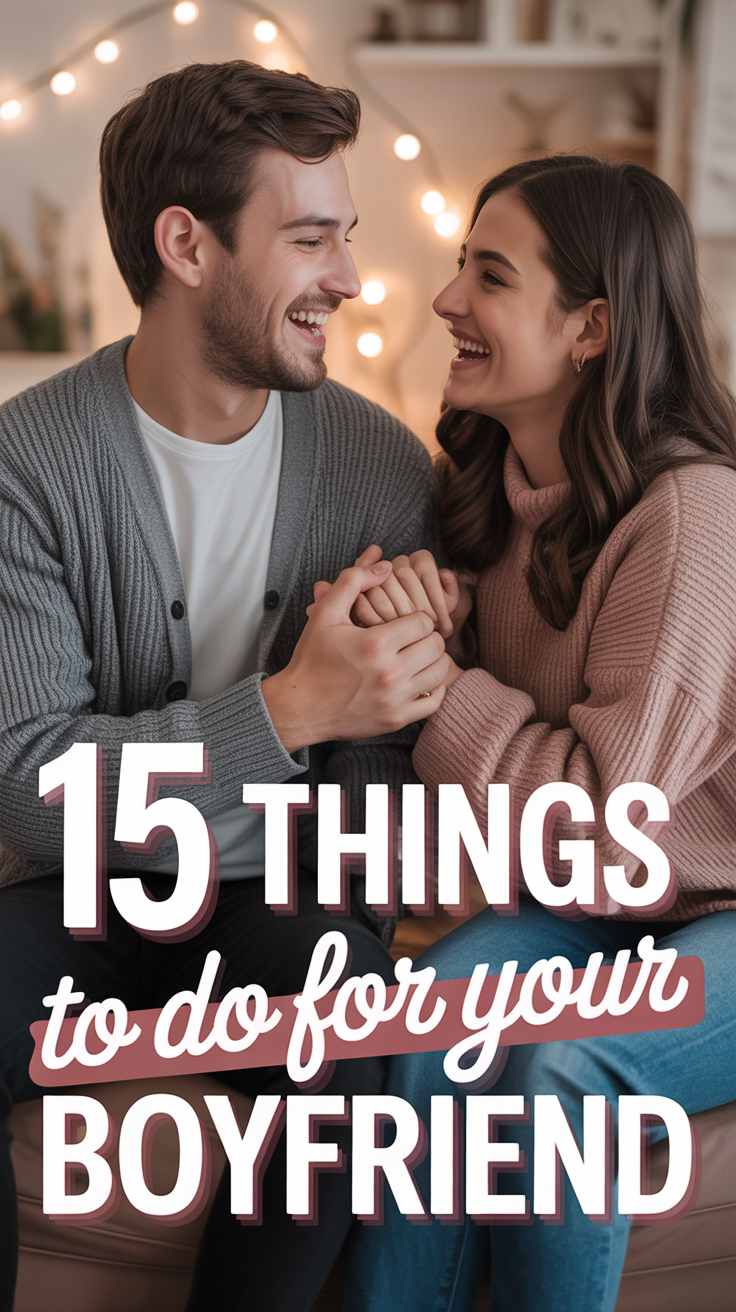 ❤️ 15 Things To Do For Your Boyfriend