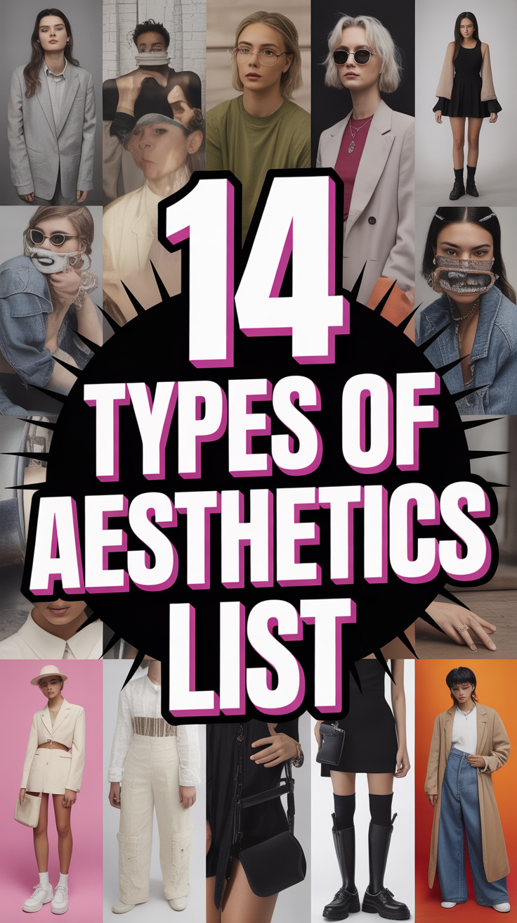 ✨ 14 Types Of Aesthetics List