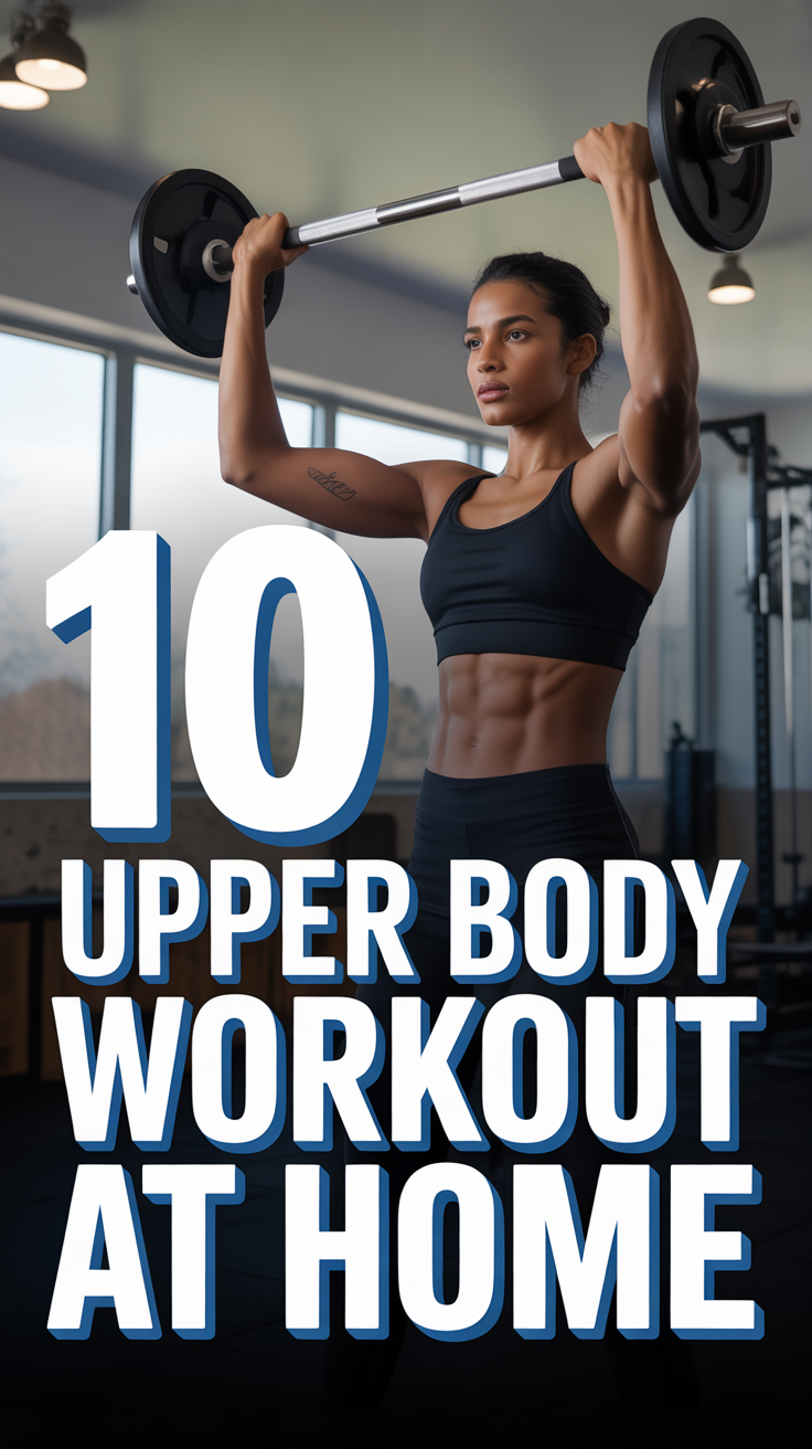 💪 10 Upper Body Workout At Home