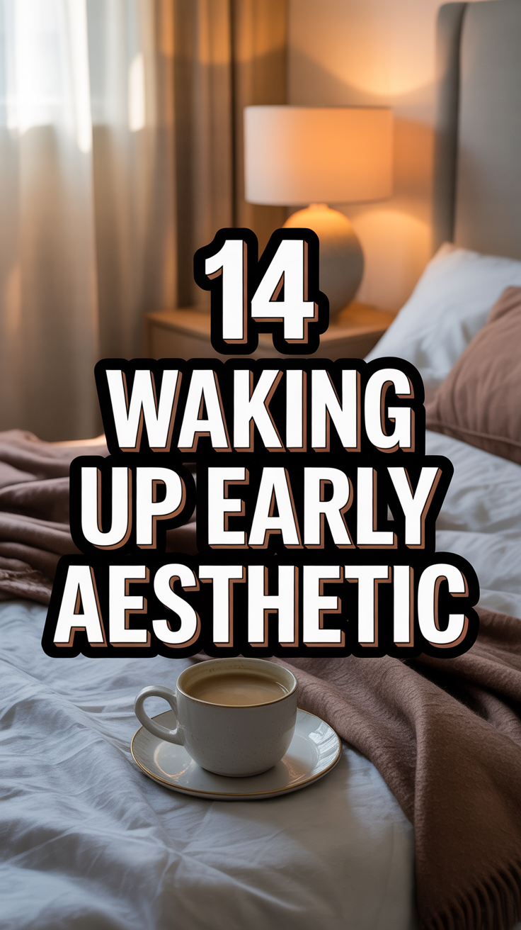 🌅 14 Waking Up Early Aesthetic