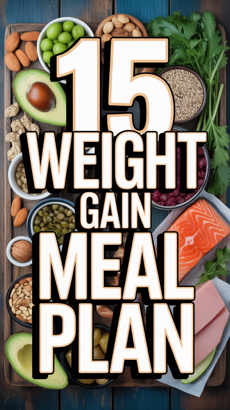 💪 15 Weight Gain Meal Plan