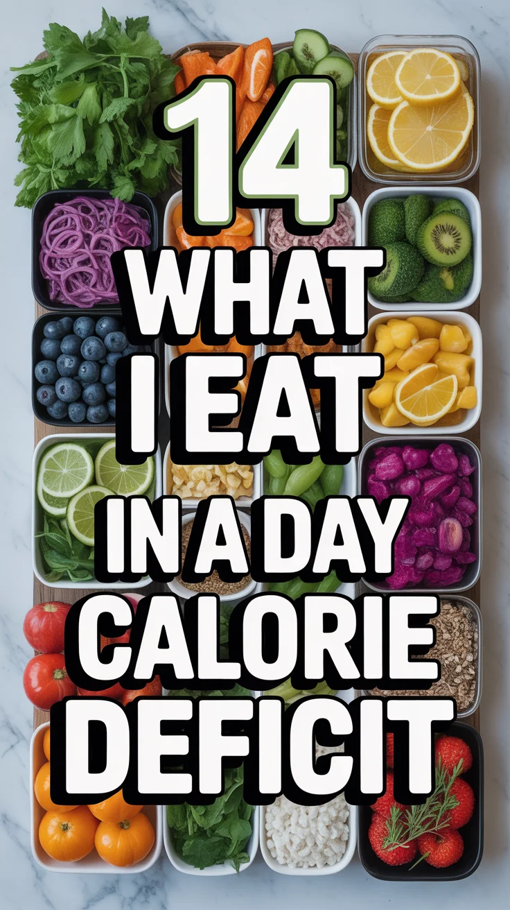 🍱 14 What I Eat In A Day Calorie Deficit