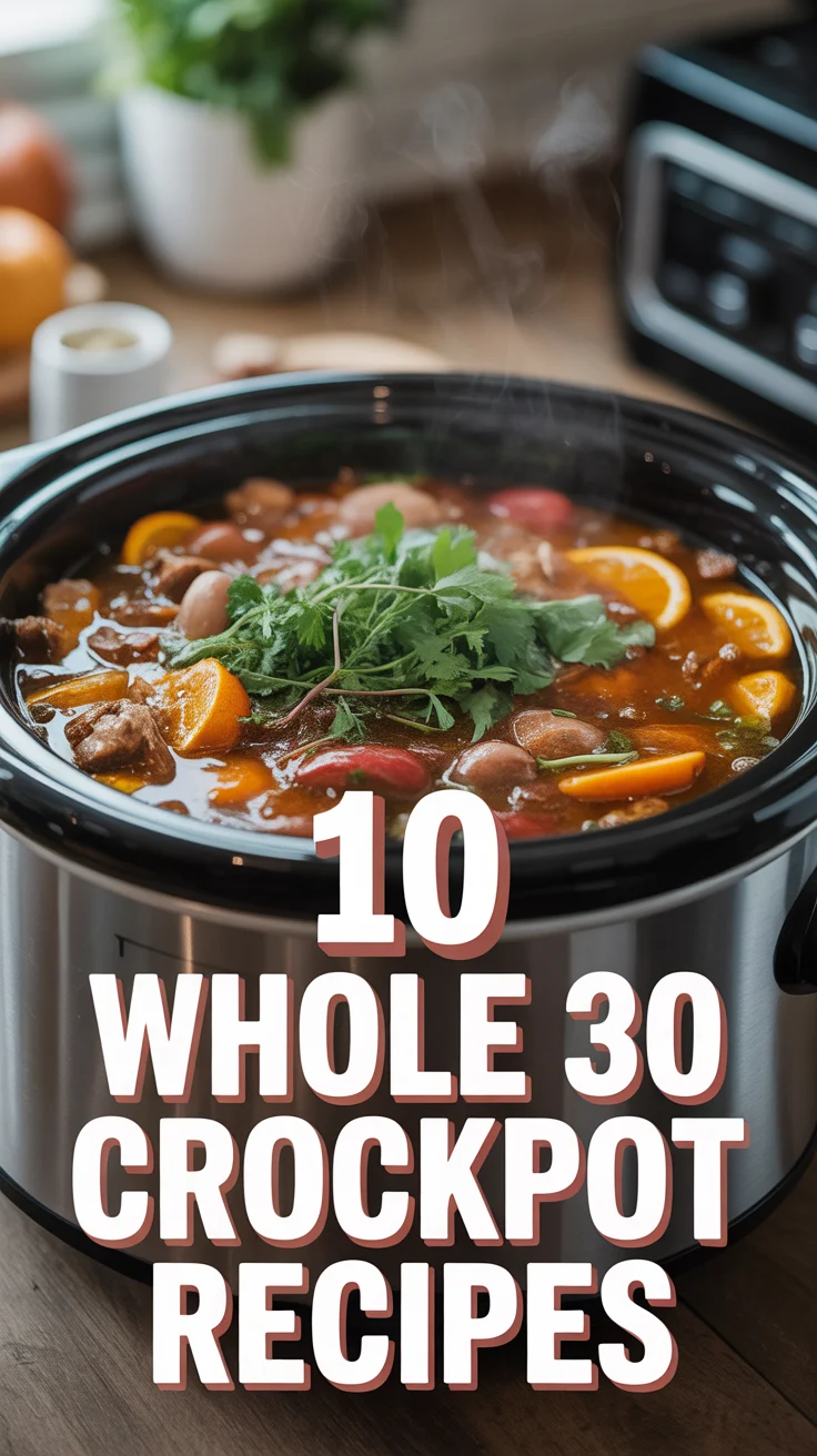 🍲 10 Whole 30 Crockpot Recipes