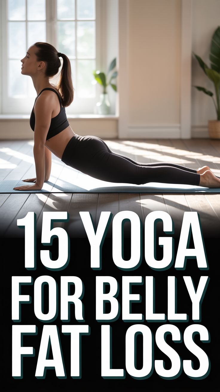 🧘‍♀️ 15 Yoga For Belly Fat Loss