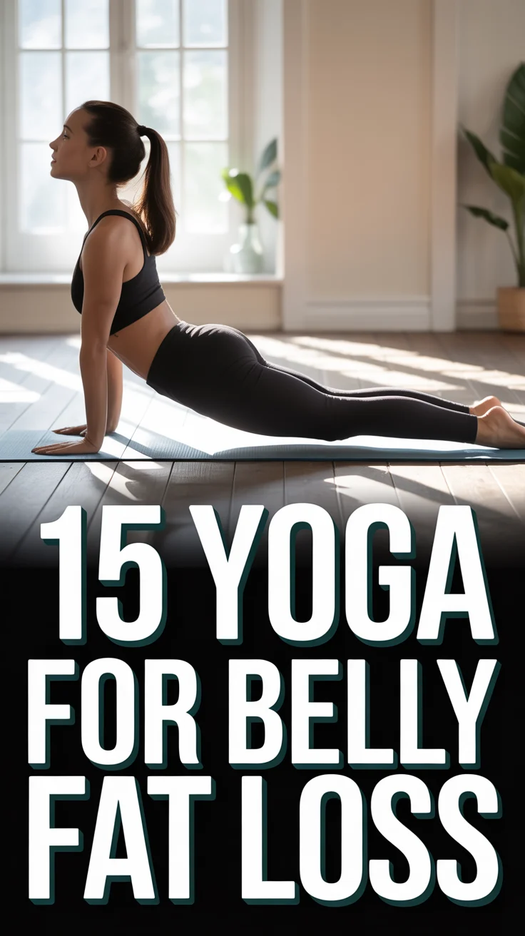 🧘‍♀️ 15 Yoga For Belly Fat Loss