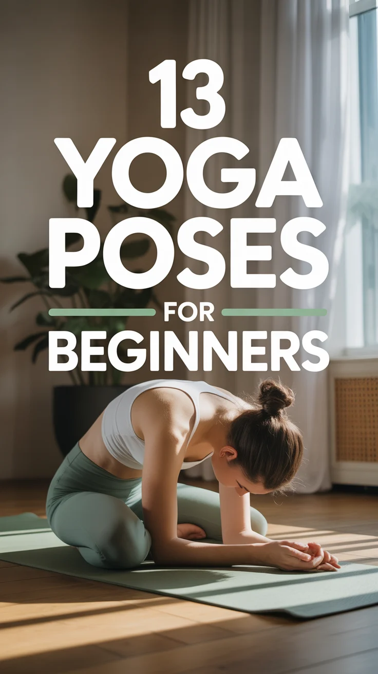 🧘 13 Yoga Poses For Beginners
