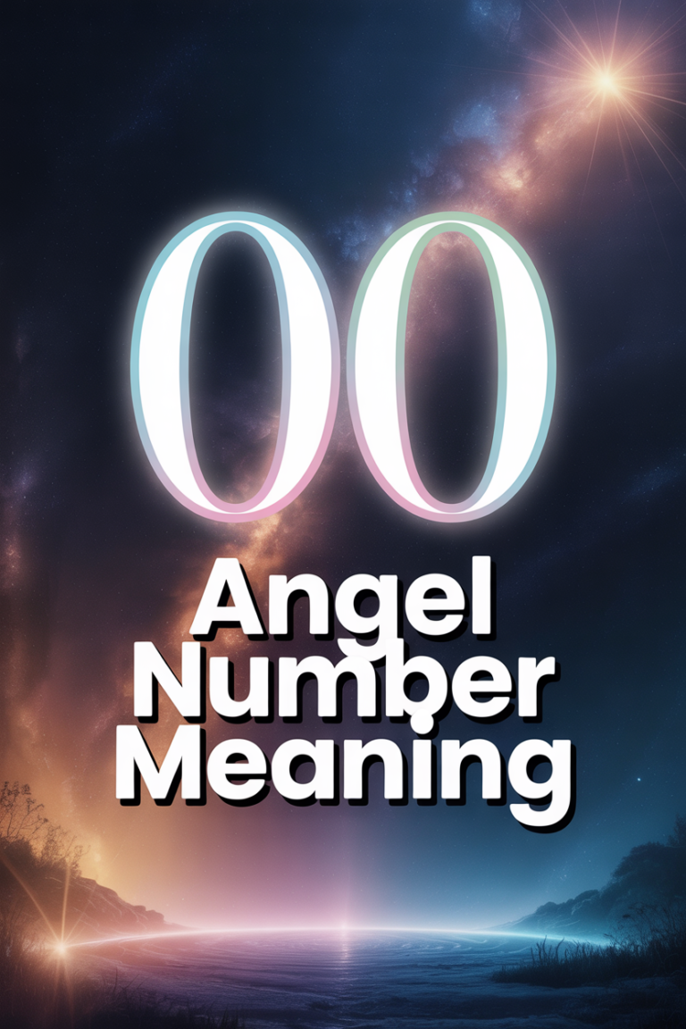 ✨ 00 Angel Number Meaning