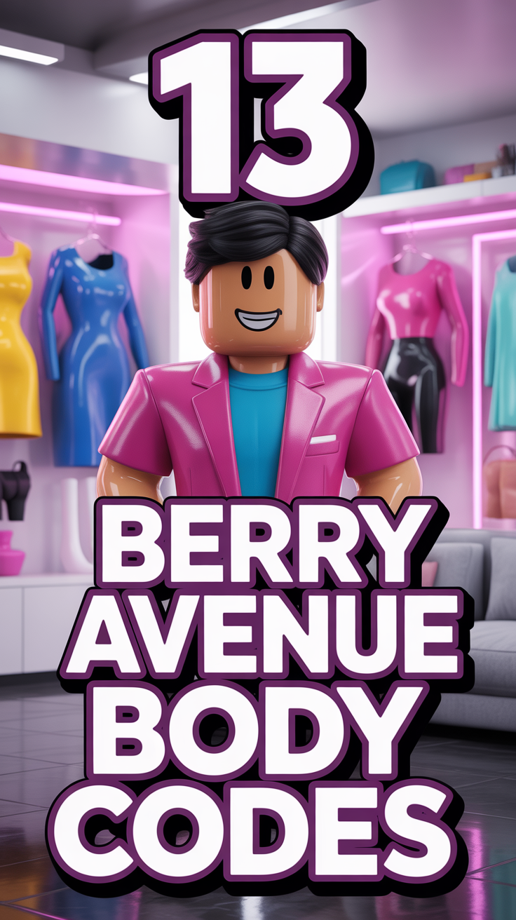 ✨ 13 Berry Avenue Body Codes