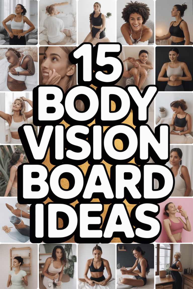 ✨ 15 Body Vision Board Ideas