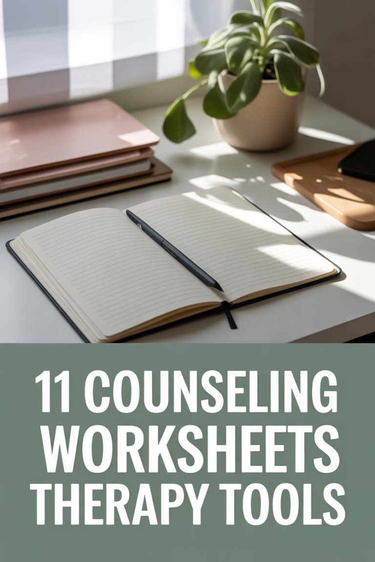 💡 11 Counseling Worksheets Therapy Tools