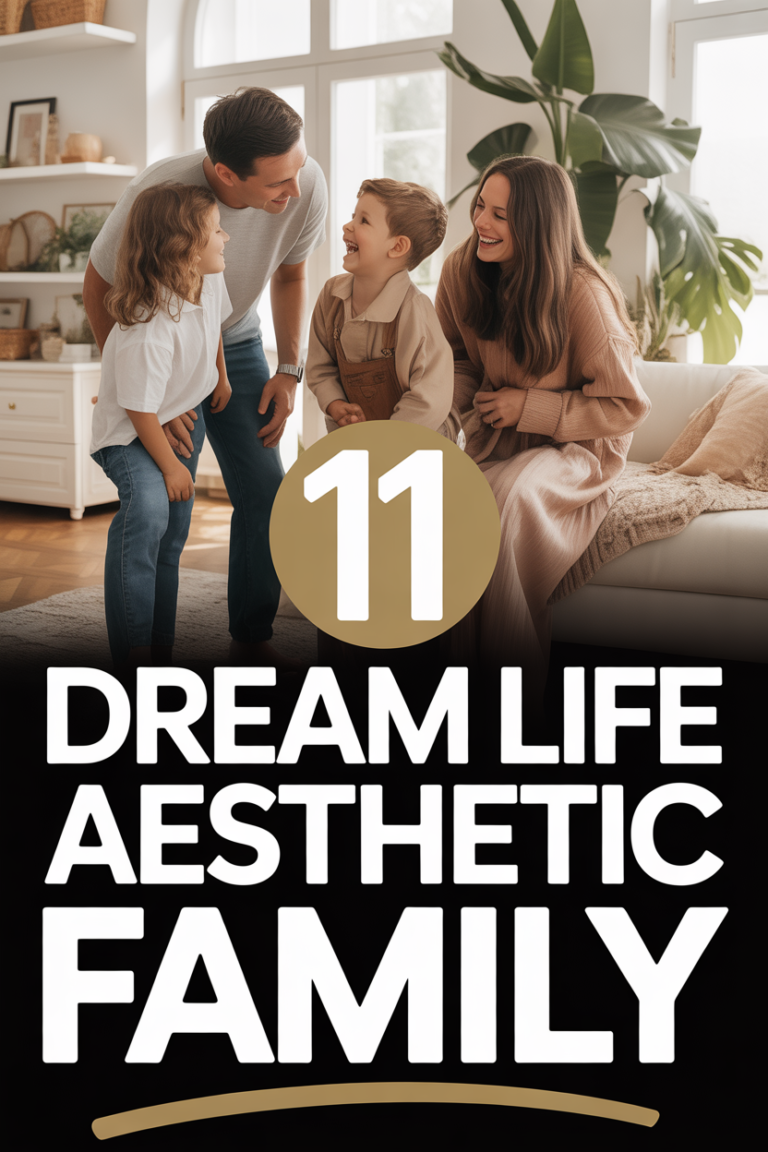 🏡 11 Dream Life Aesthetic Family